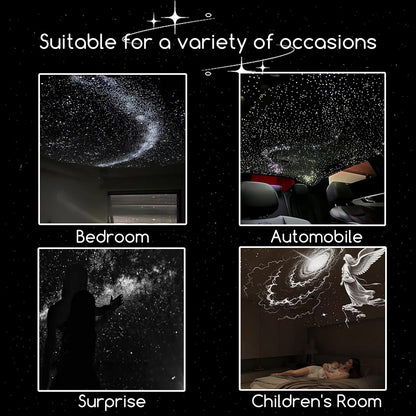 2-in-1 USB Galaxy Star Projector and Night Light